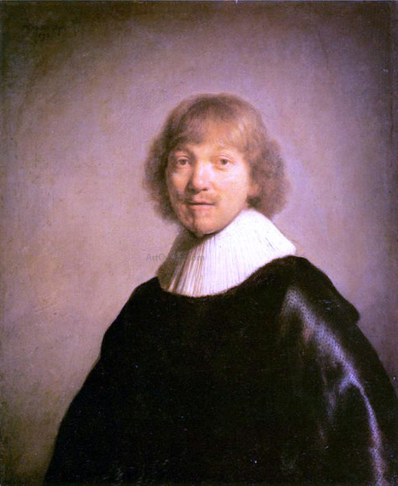  Rembrandt Van Rijn Portrait of the painter Jacques de Gheyn III - Canvas Art Print