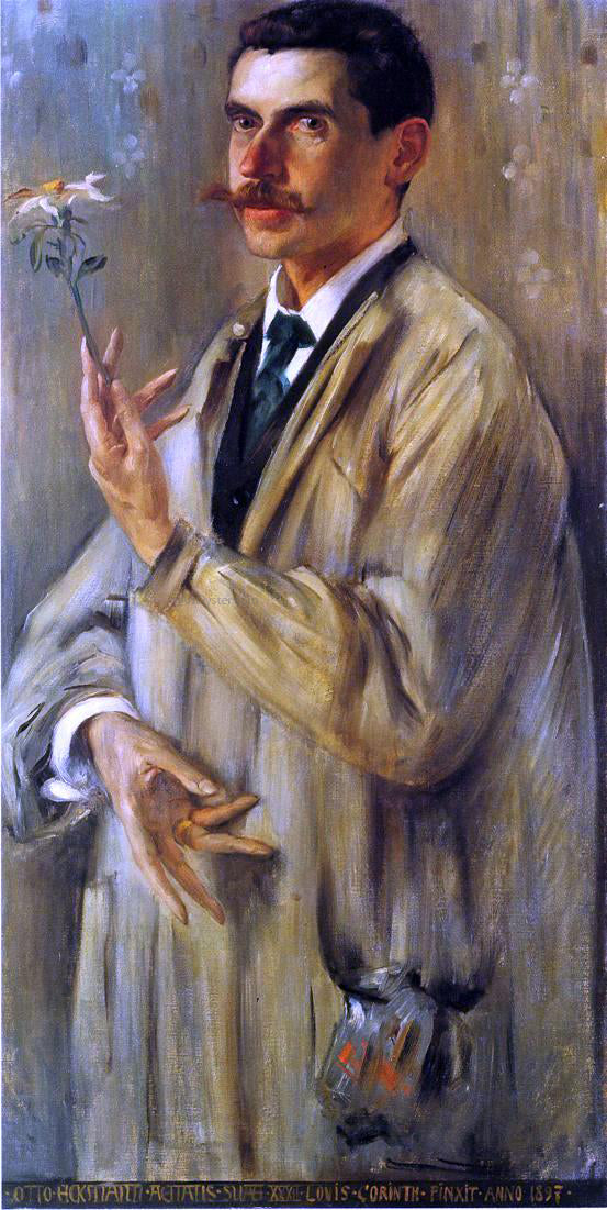  Lovis Corinth Portrait of the Painter Otto Eckmann - Canvas Art Print