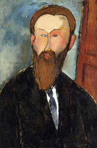  Amedeo Modigliani Portrait of the Photographer Dilewski - Canvas Art Print