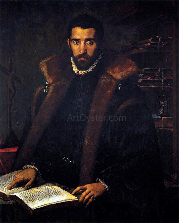  Unknown (4) Masters Portrait of Torquato Tasso - Canvas Art Print