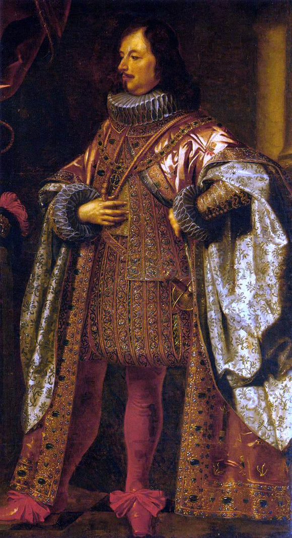  Justus Sustermans Portrait of Vincenzo II Gonzaga - Canvas Art Print