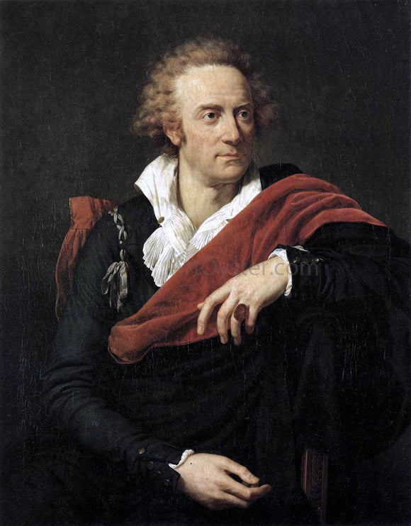 Francois-Xavier Fabre Portrait of Vittorio Alfieri - Canvas Art Print