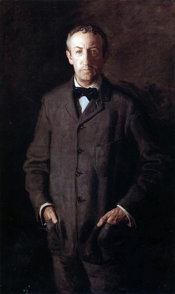  Thomas Eakins Portrait of William B. Kurtz - Canvas Art Print