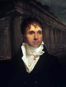  Rembrandt Peale Portrait of William Short - Canvas Art Print