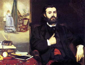  Edouard Manet Portrait of Zacharie Astruc - Canvas Art Print