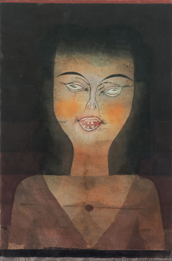  Paul Klee Possessed Girl - Canvas Art Print
