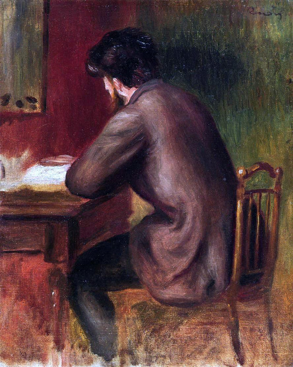  Pierre Auguste Renoir Posthumous Portrait of Frederic Bazille - Canvas Art Print