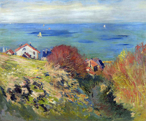  Claude Oscar Monet Pourville - Canvas Art Print