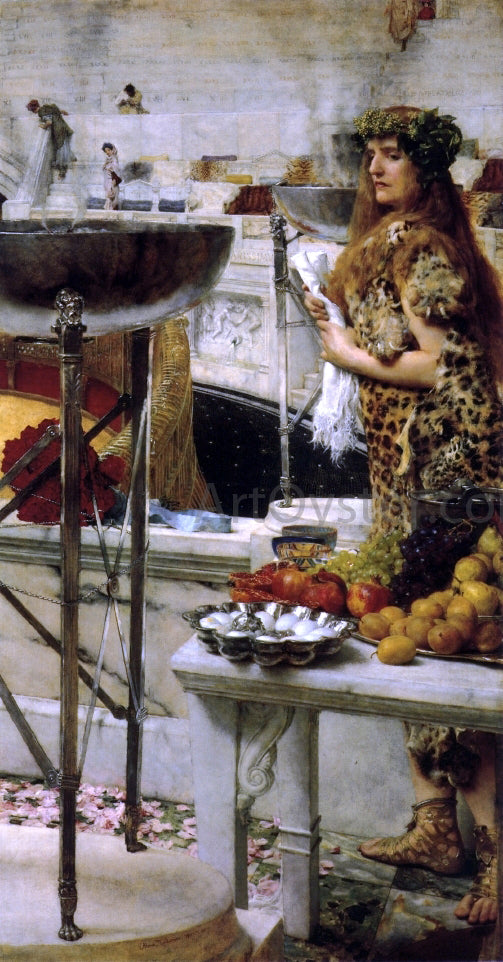  Sir Lawrence Alma-Tadema Preparation in the Colosseum - Canvas Art Print