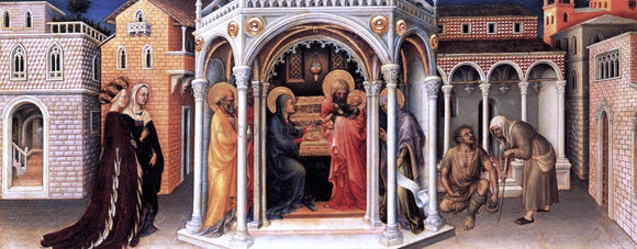  Gentile Da Fabriano Presentation of Christ in the Temple - Canvas Art Print