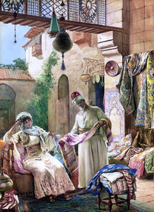  Amedeo Momo Simonetti Presenting His Finest Fabrics - Canvas Art Print