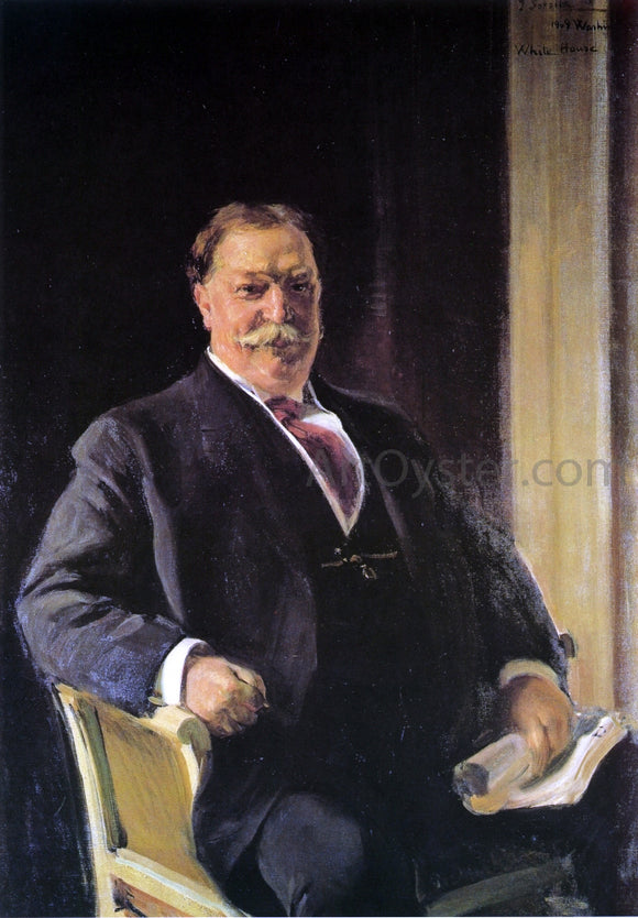  Joaquin Sorolla Y Bastida President Taft - Canvas Art Print