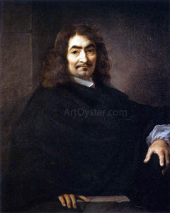  Sebastien Bourdon Presumed Portrait of Rene Descartes - Canvas Art Print