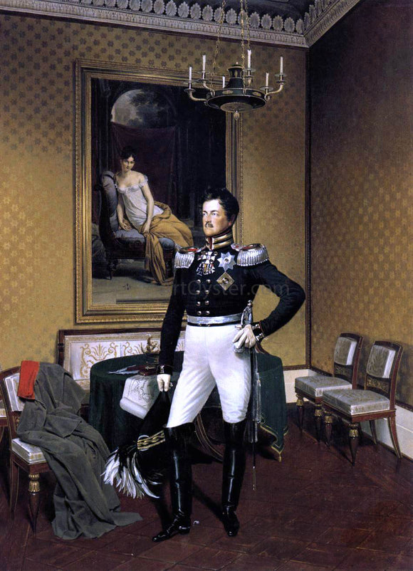  Franz Kruger Prince Augustus of Prussia - Canvas Art Print