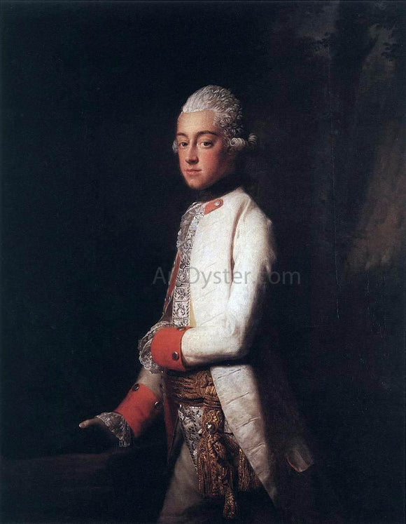  Allan Ramsay Prince George Augustus of Mecklenburg-Strelitz - Canvas Art Print