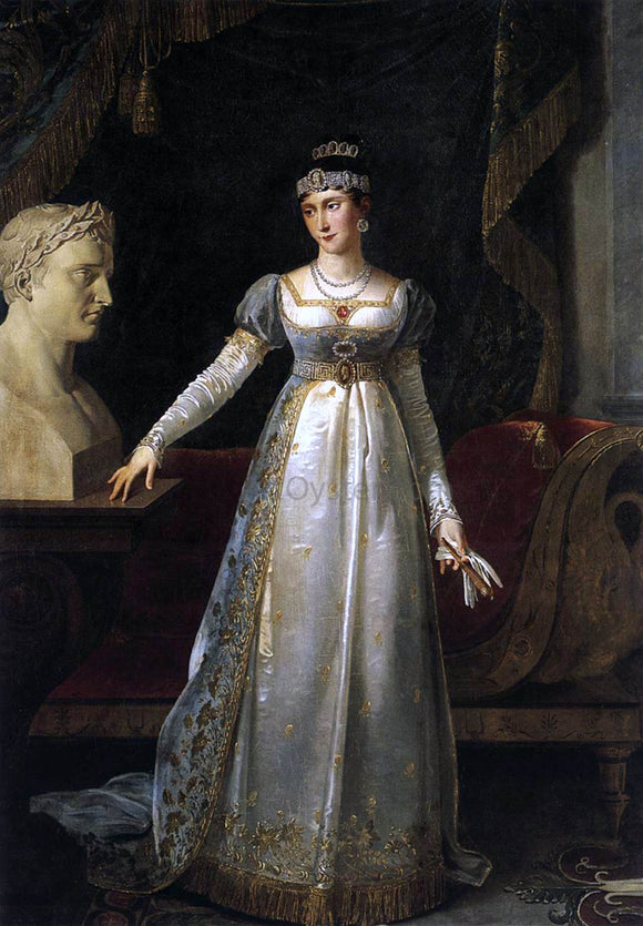  Robert Lefevre Princess Pauline Borghese - Canvas Art Print