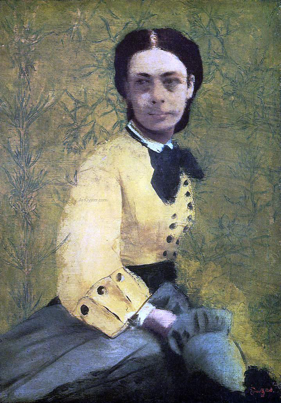  Edgar Degas Princess Pauline de Metternich - Canvas Art Print