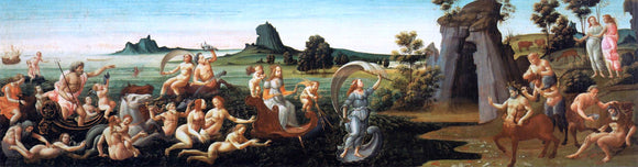  Bartolomeo Di Giovanni Procession of Thetis - Canvas Art Print