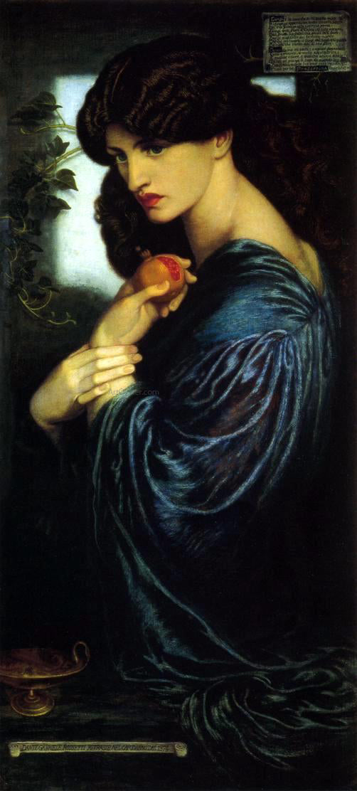  Dante Gabriel Rossetti Proserpine - Canvas Art Print