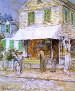  Frederick Childe Hassam Provincetown Grocery Store - Canvas Art Print