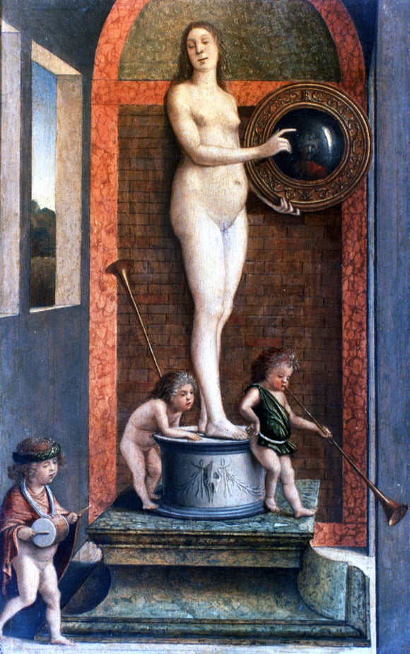  Giovanni Bellini Prudence - Canvas Art Print
