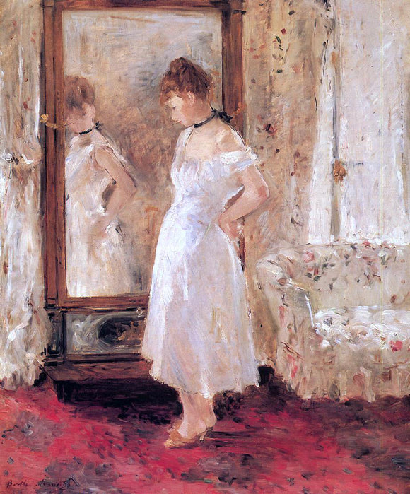  Berthe Morisot Psyche - Canvas Art Print