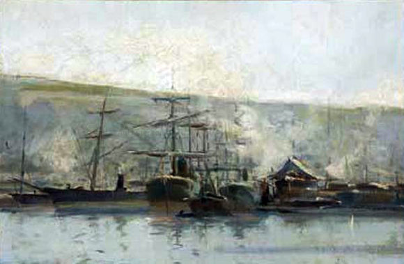  Eliseo Meifren I Roig Puerto - Canvas Art Print