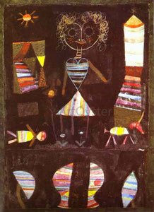  Paul Klee Puppet Theater - Canvas Art Print