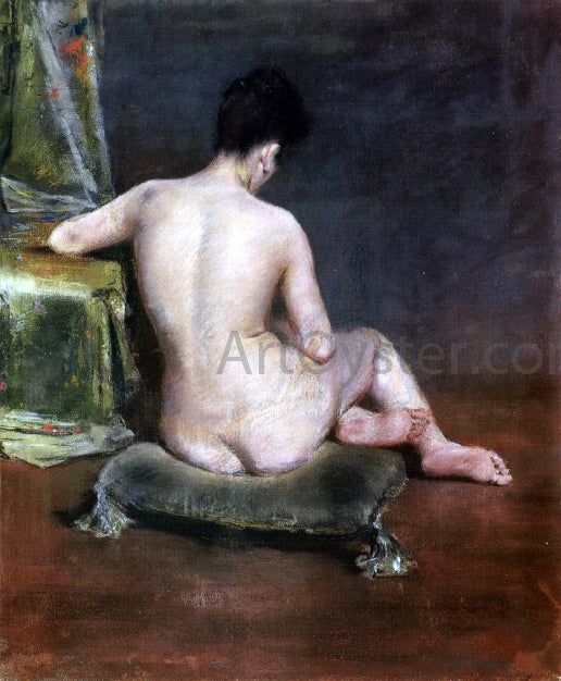  William Merritt Chase Pure (also known as The Model) - Canvas Art Print