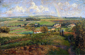  Camille Pissarro Rainbow, Pontoise - Canvas Art Print