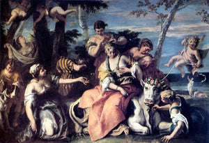  Sebastiano Ricci Rape of Europa - Canvas Art Print