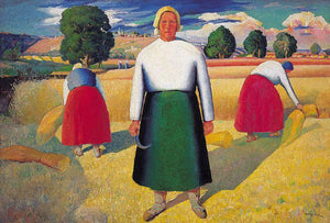  Kazimir Malevich Reapers - Canvas Art Print