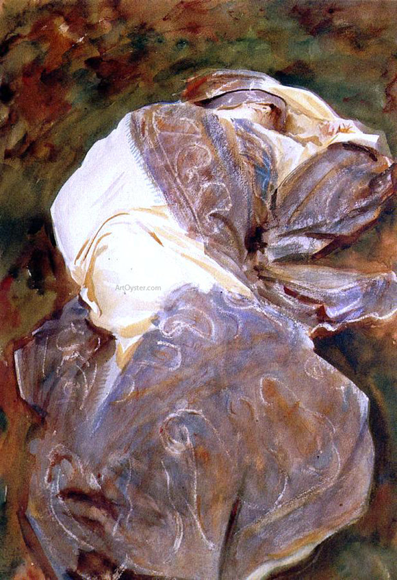  John Singer Sargent Reclining Figure - Canvas Art Print