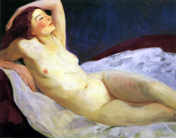  Robert Henri Reclining Nude (Barbara Brown) - Canvas Art Print