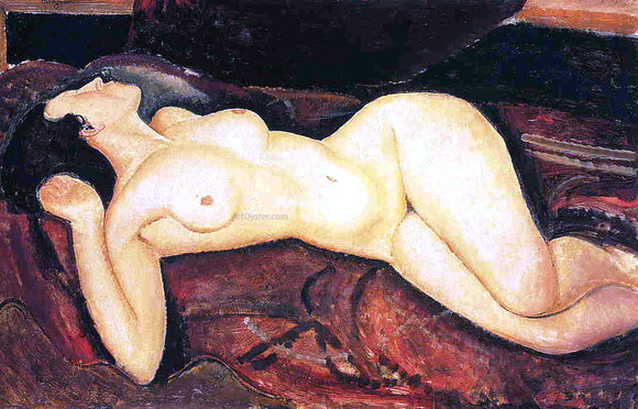 Amedeo Modigliani Recumbent Nude - Canvas Art Print