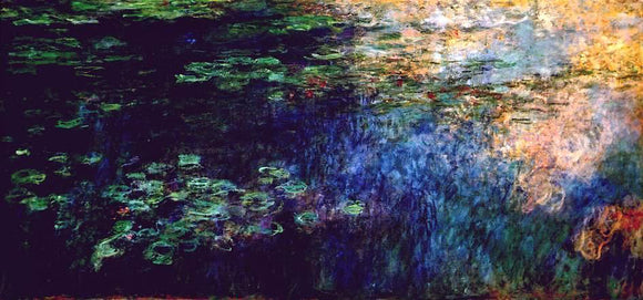  Claude Oscar Monet Reflections on the Water - Canvas Art Print