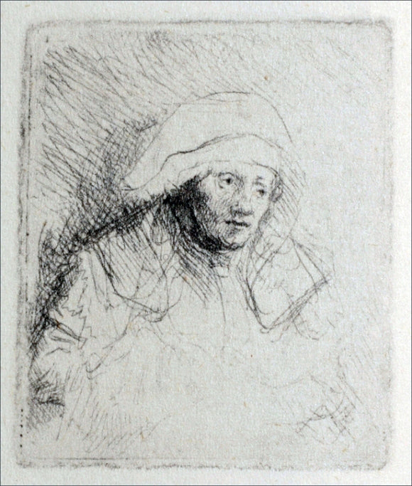  Rembrandt Van Rijn Rembrandt's Wife - Dying - Canvas Art Print