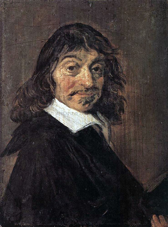  Frans Hals Rena Descartes - Canvas Art Print