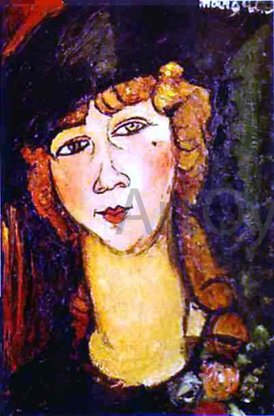  Amedeo Modigliani Renee the Blonde - Canvas Art Print