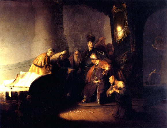 Rembrandt Van Rijn Repentant Judas Returning The Pieces Of Silver - Canvas Art Print