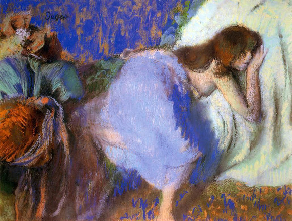  Edgar Degas Rest - Canvas Art Print