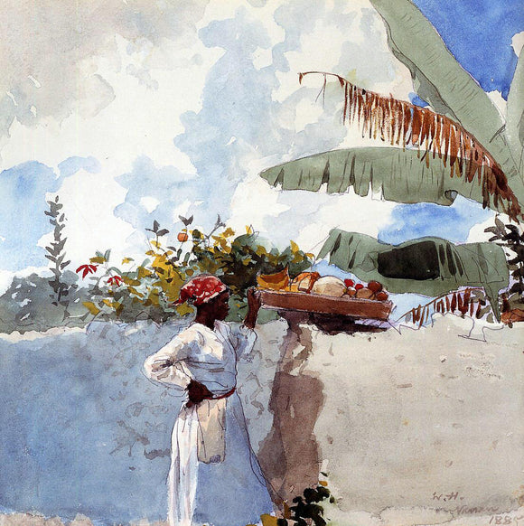  Winslow Homer Rest - Canvas Art Print