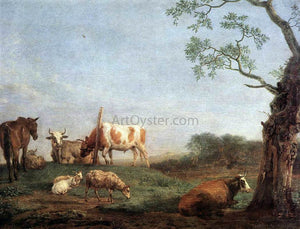  Paulus Potter Resting Herd - Canvas Art Print