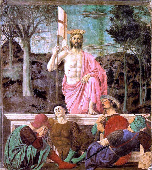  Piero Della Francesca Resurrection - Canvas Art Print
