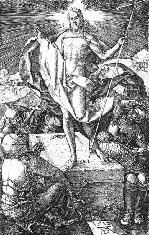  Albrecht Durer Resurrection (No. 15) - Canvas Art Print