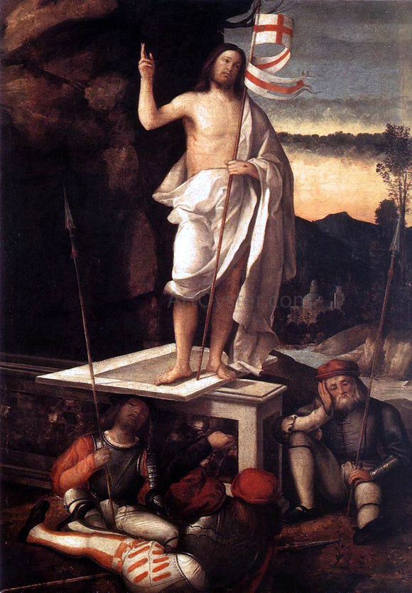  Marco Basaiti Resurrection of Christ - Canvas Art Print