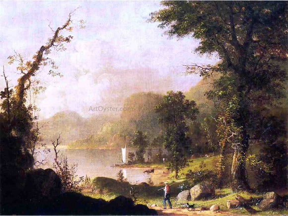  Fredrich Johann Voltz Return from the Fields - Canvas Art Print