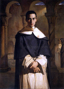  Theodore Chasseriau Reverend Father Dominique Lacordaire - Canvas Art Print