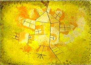  Paul Klee Revolving House - Canvas Art Print