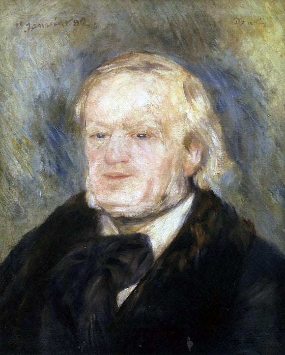  Pierre Auguste Renoir Richard Wagner - Canvas Art Print